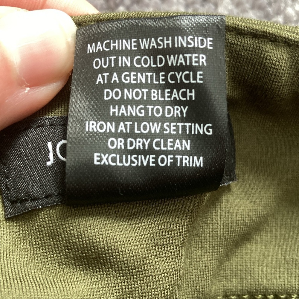 SOLD! Jones & Co Olive Green Flare Pants, Women’s 1X - Picture 7 of 7